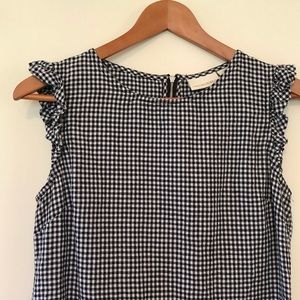 Gingham Summer Mini Dress